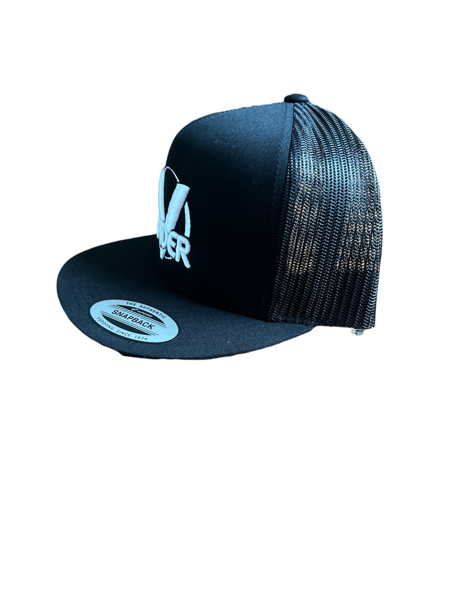 SnapBack Flat Trucker Hat